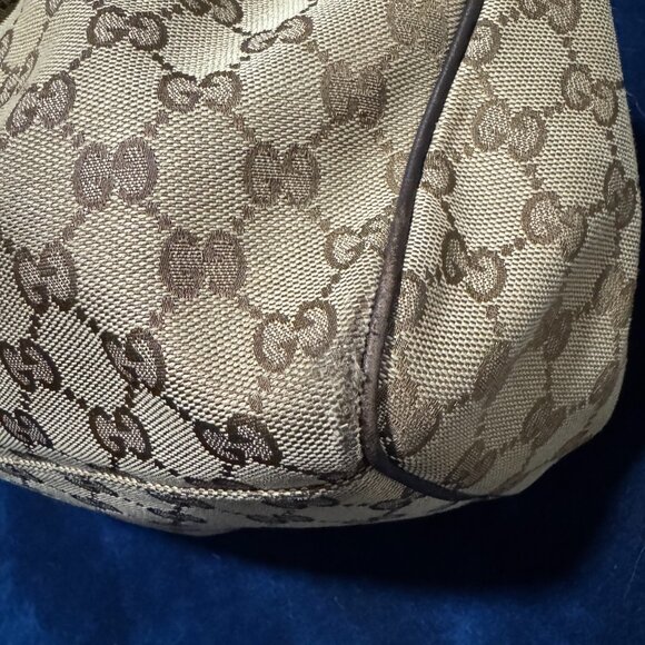 Gucci Canvas Sukey Medium Tote Bag, - Picture 3 of 10